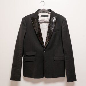 DSquared2 Men's Tuxedo Sequin Details Jacket (48) Pants (46)
